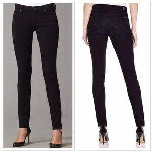 7 For All Mankind Black Stretchy Pants - Size 6